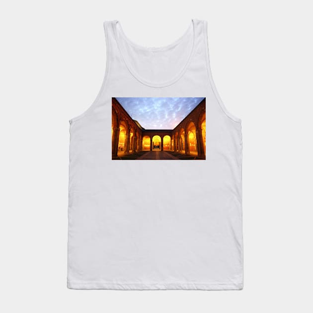 Basilica of Sant' Ambrogio. Inner Court. Milan, Italy 2010 Tank Top by IgorPozdnyakov